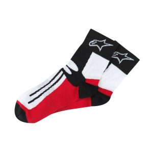Meias Alpinestars | RACING ROAD SHORT – BLACK/RED
