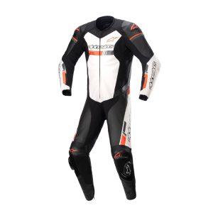 Fato Alpinestars | GP FORCE V2 1 PEÇA – BLACK/WHITE/RED