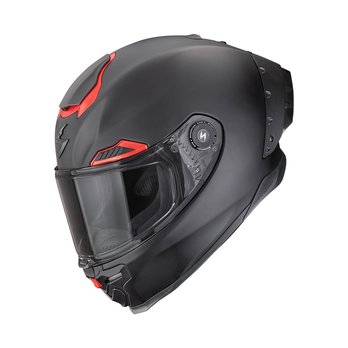 SCORPION EXO-RACE AIR SOLID FIM2 – PRETO/VERMELHO