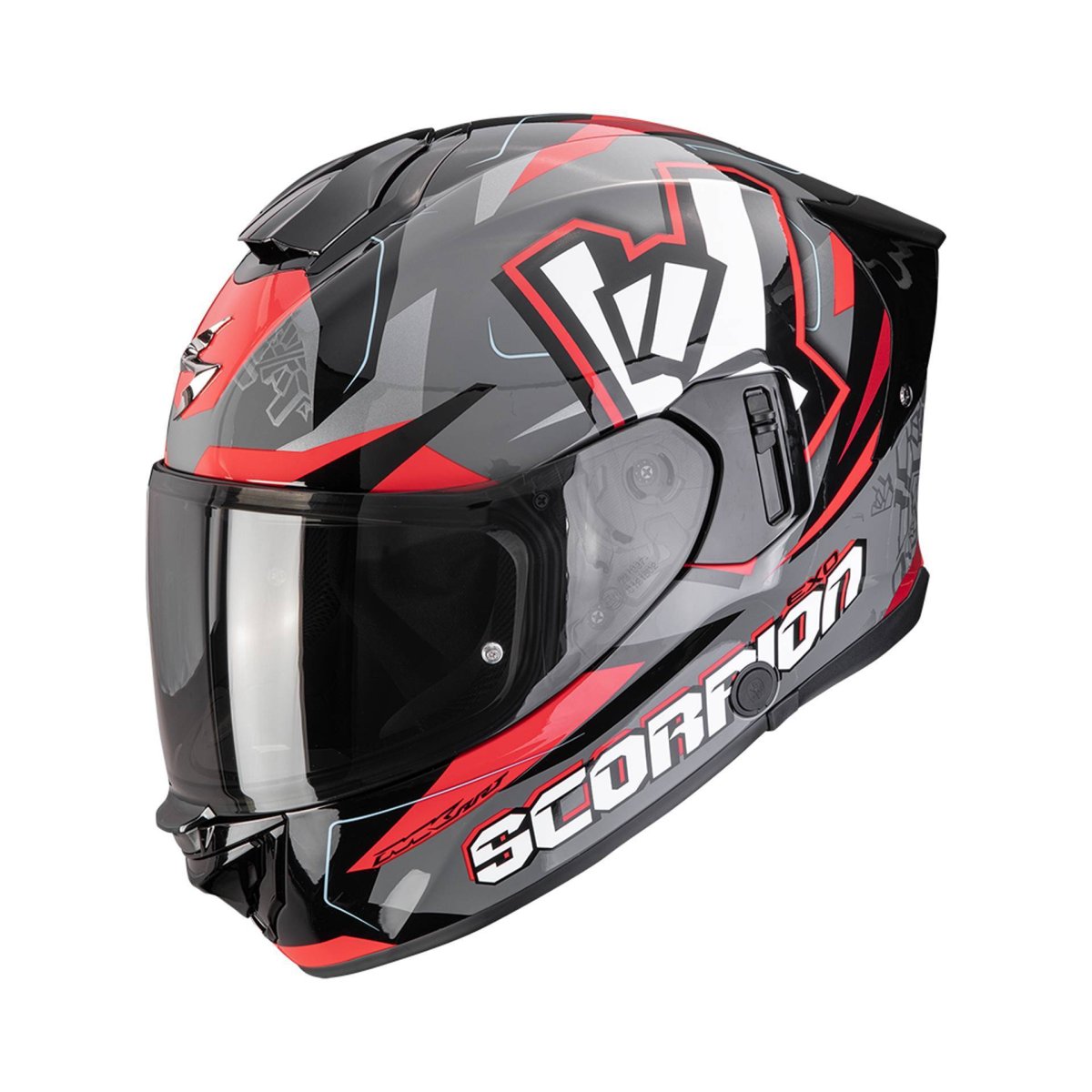 SCORPION EXO-530 AIR ROK – PRETO/VERMELHO