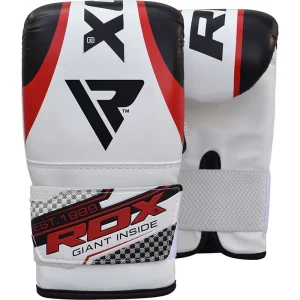 RDX 1R Luvas de Saco Vermelho Couro vegano