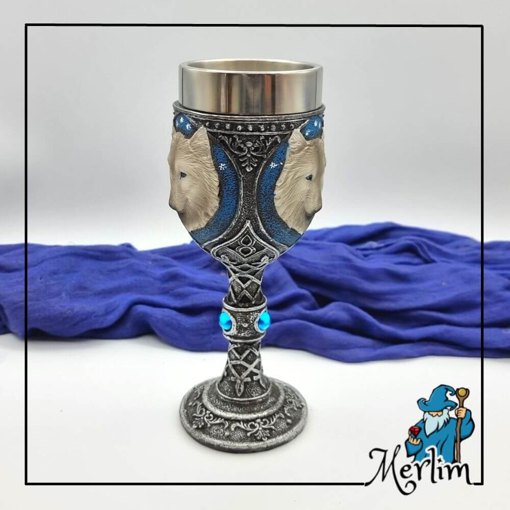 Copa ou calice com imagem Lobo Stark - Image 4