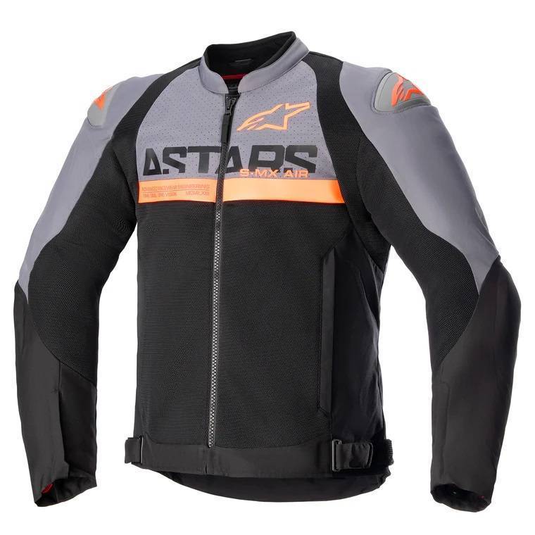 Alpinestars | SMX AIR – BLACK/GREY/ORANGE FLUO - Image 2