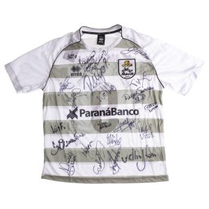 Camisa Errea J.Malucelli (PR) 2014 autografada elenco
