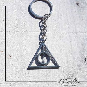 Harry Potter reliquias da morte em porta chaves