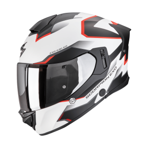 SCORPION EXO-530 AIR CLIP – PRETO/BRANCO/VERMELHO