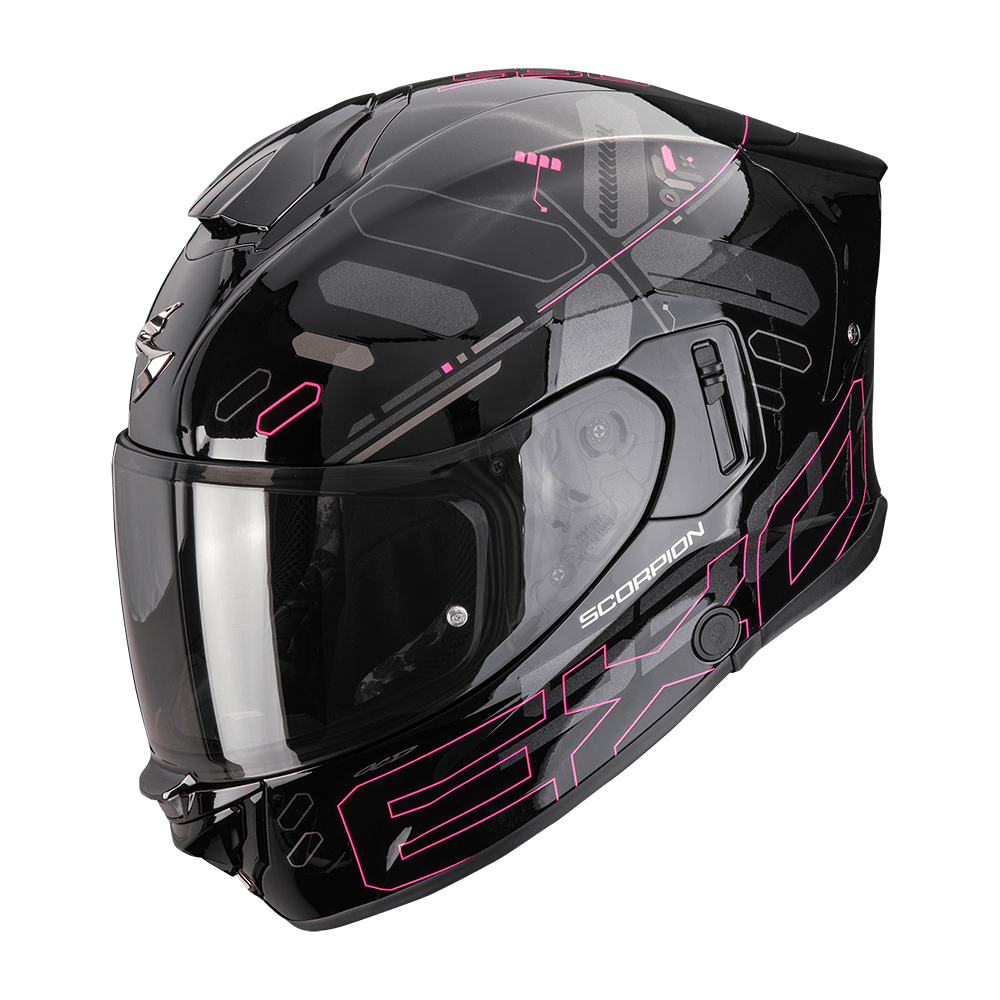 SCORPION EXO-530 AIR FOND – PRETO/ROSA - Image 2