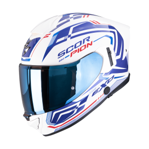 SCORPION EXO-530 AIR SLOPE – BRANCO/AZUL/VERMELHO