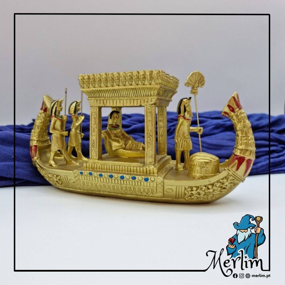 Barco do Egipto dourado - Image 3