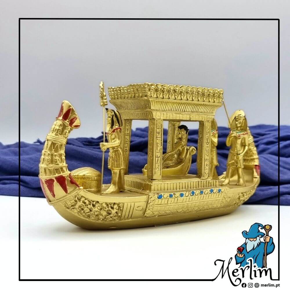 Barco do Egipto dourado - Image 4