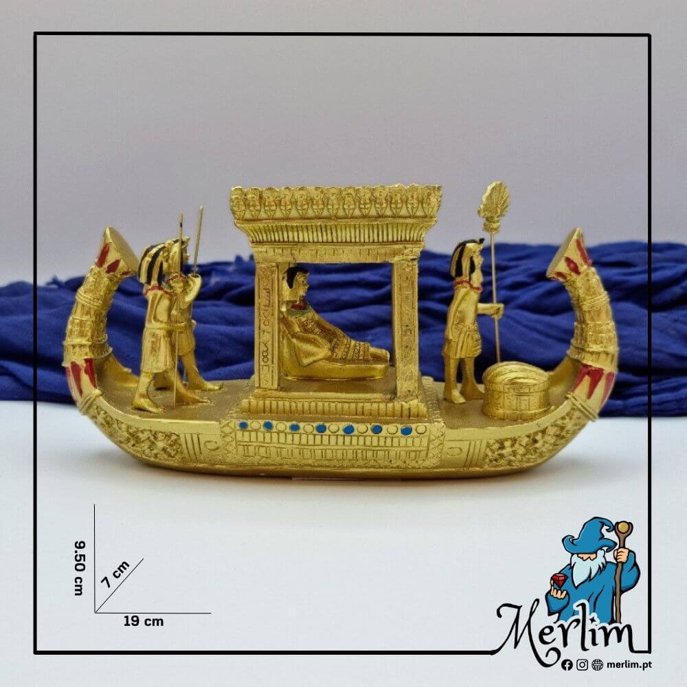 Barco do Egipto dourado - Image 5