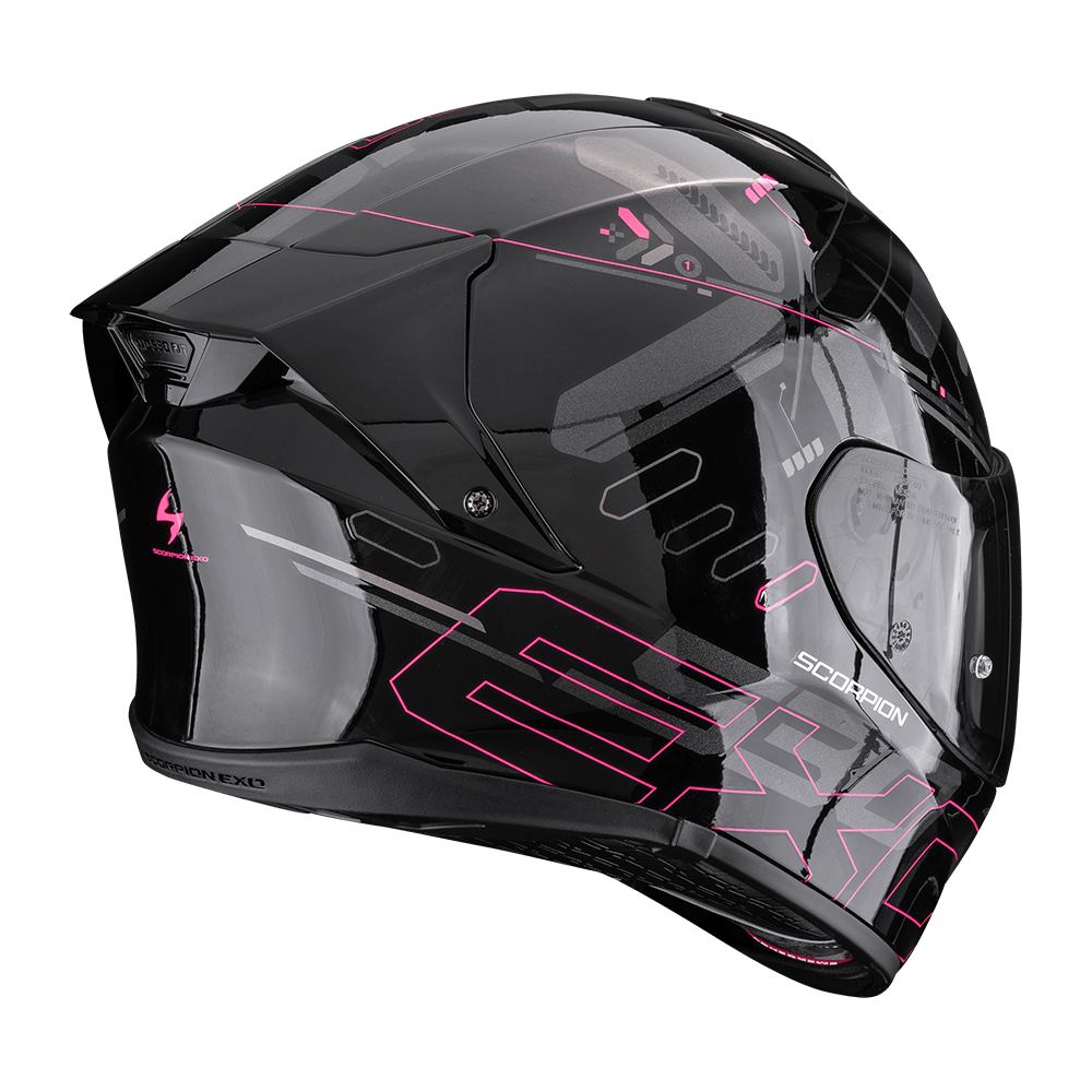 SCORPION EXO-530 AIR FOND – PRETO/ROSA - Image 4