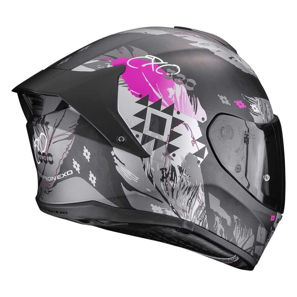 SCORPION EXO-530 AIR HADJI – PRETO/ROSA - Image 4