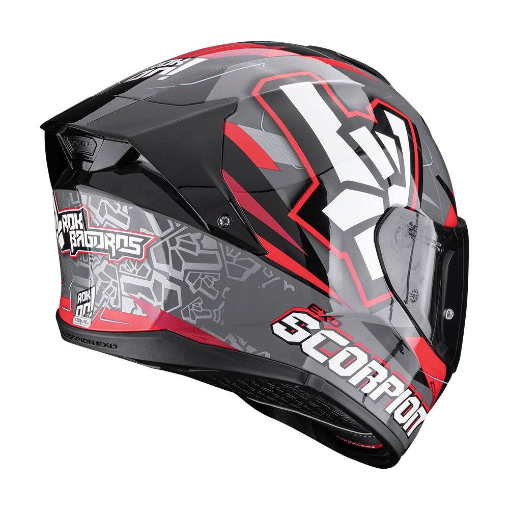 SCORPION EXO-530 AIR ROK – PRETO/VERMELHO - Image 4