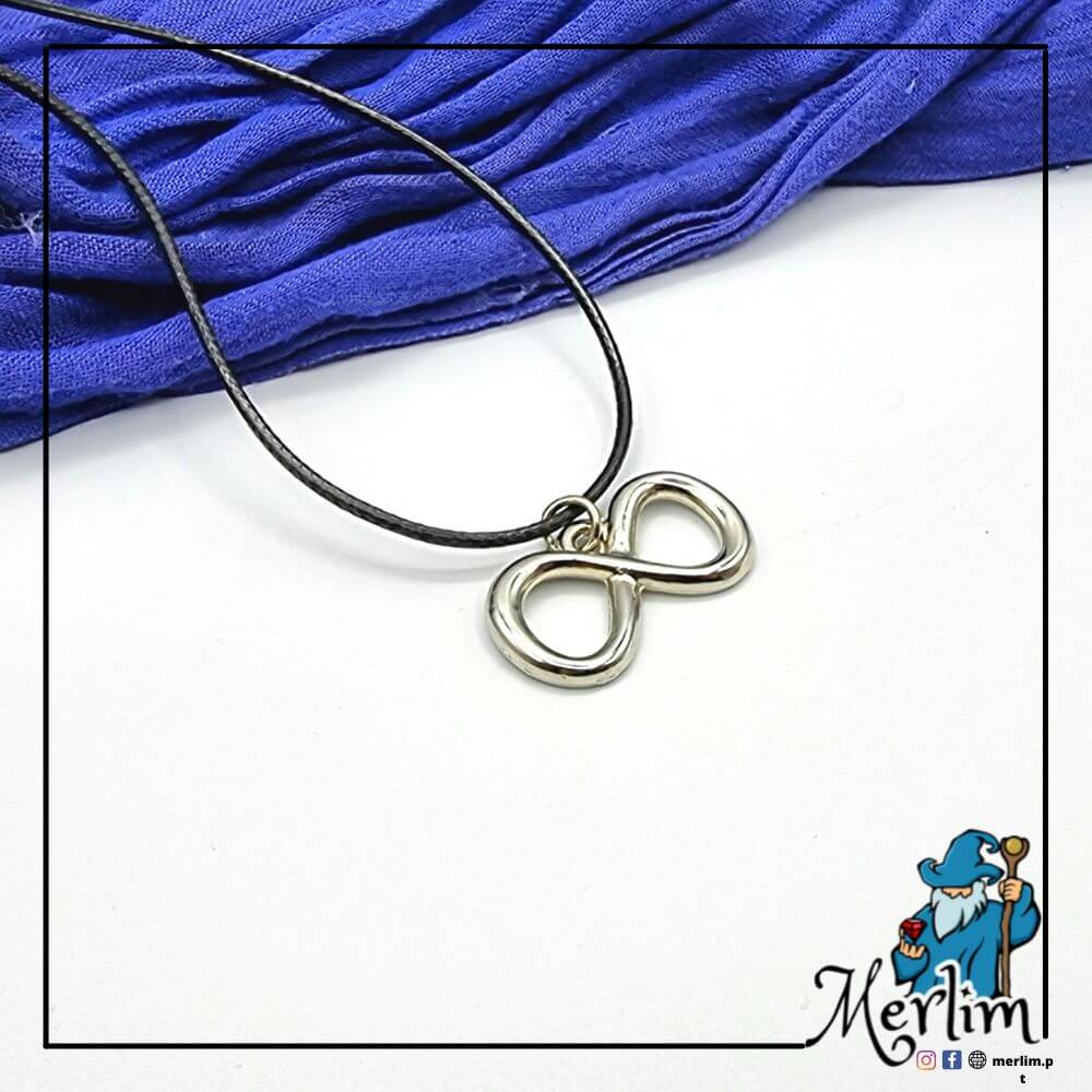 Colar símbolo do infinito