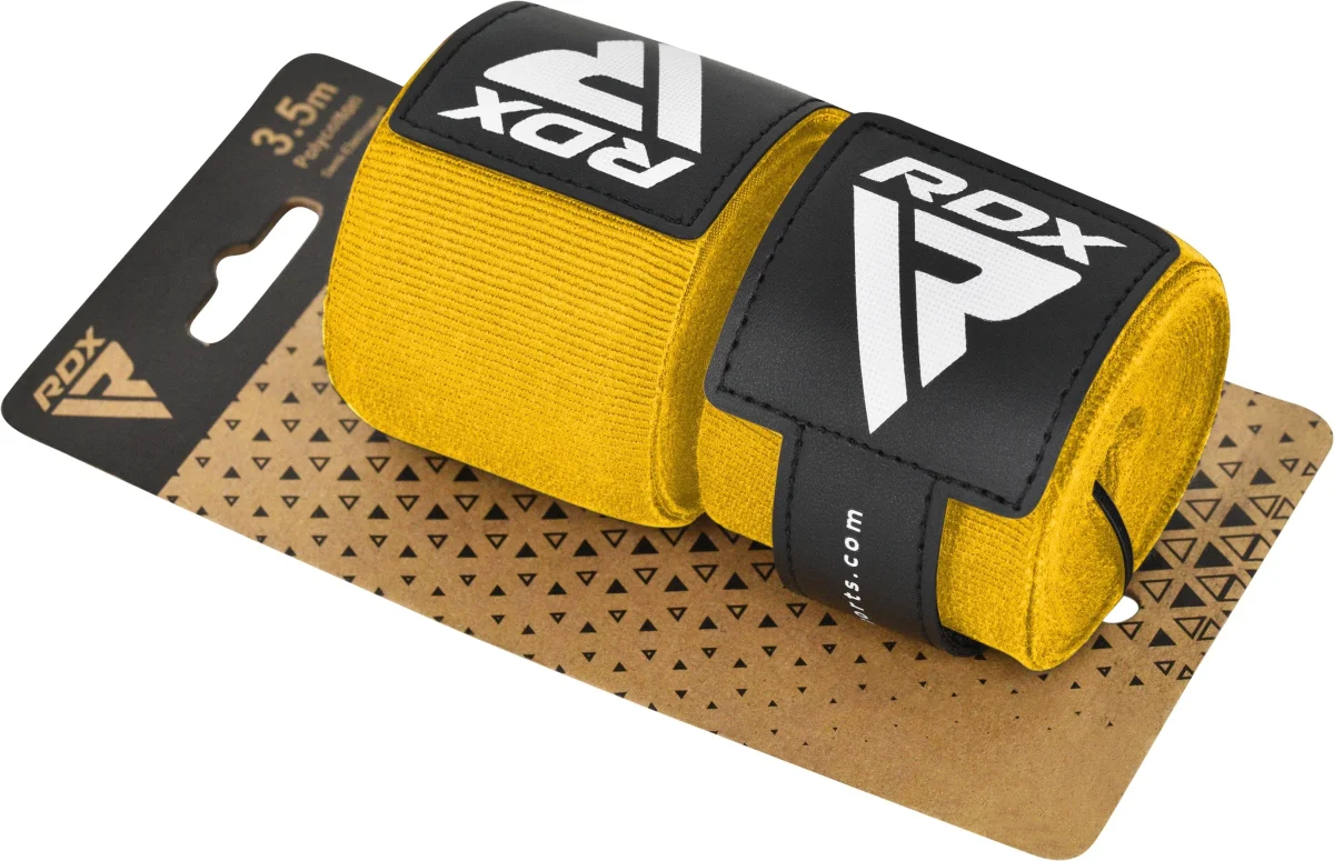 RDX IBA Faixas de mão de boxe amarelas - Image 6