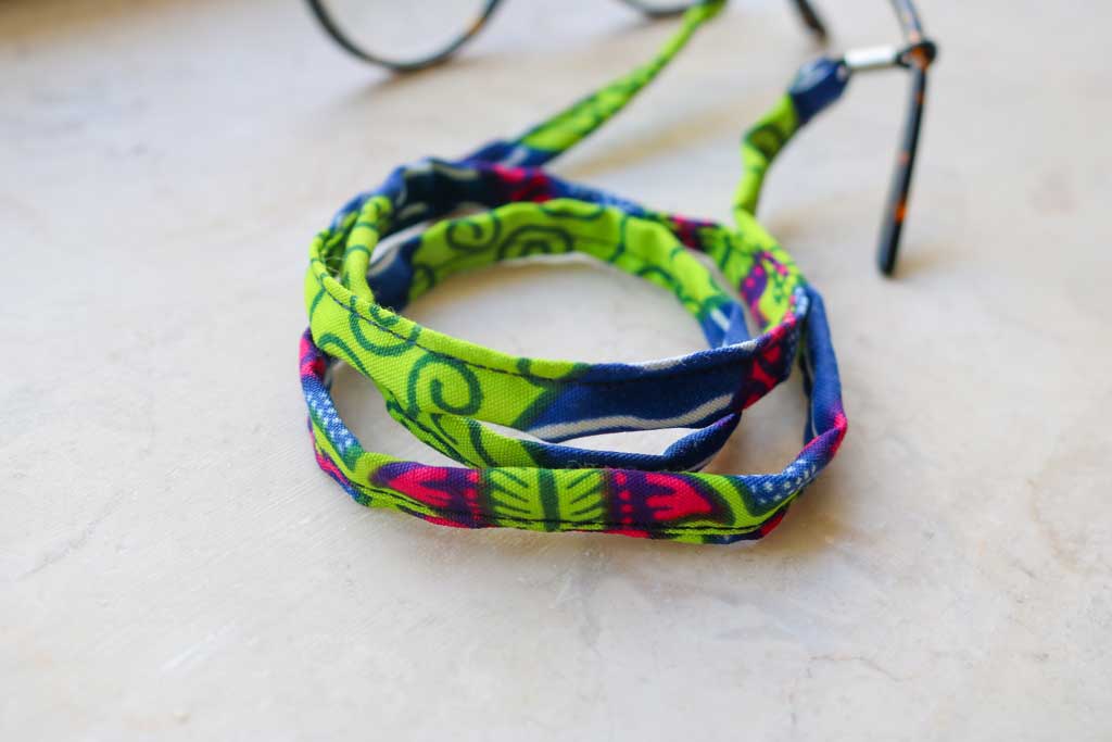 Fita para óculos – verde, azul e rosa - Image 2