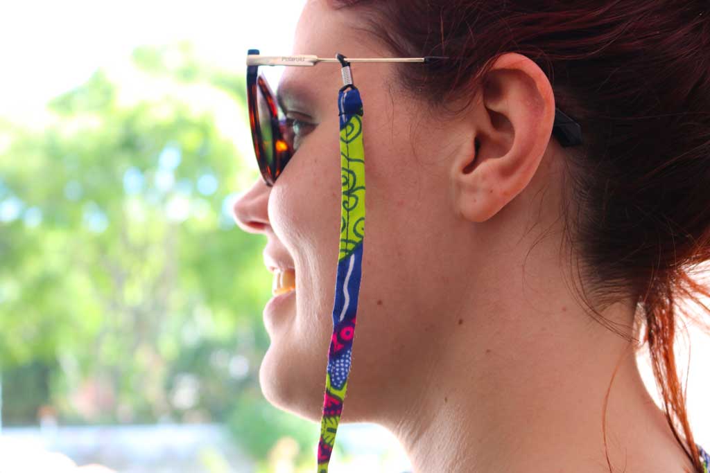 Fita para óculos – verde, azul e rosa - Image 4