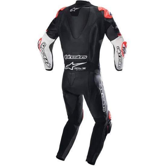 Fato Alpinestars | GP TECH V4 1 PEÇA – BLACK/WHITE - Image 3