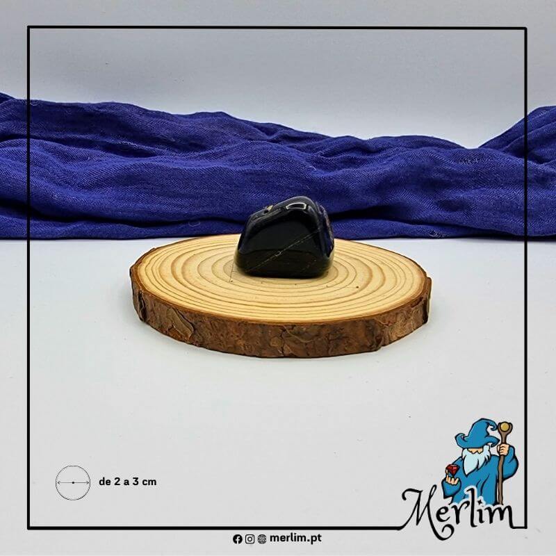 Pedra Ónix Negro em rodado - Image 4