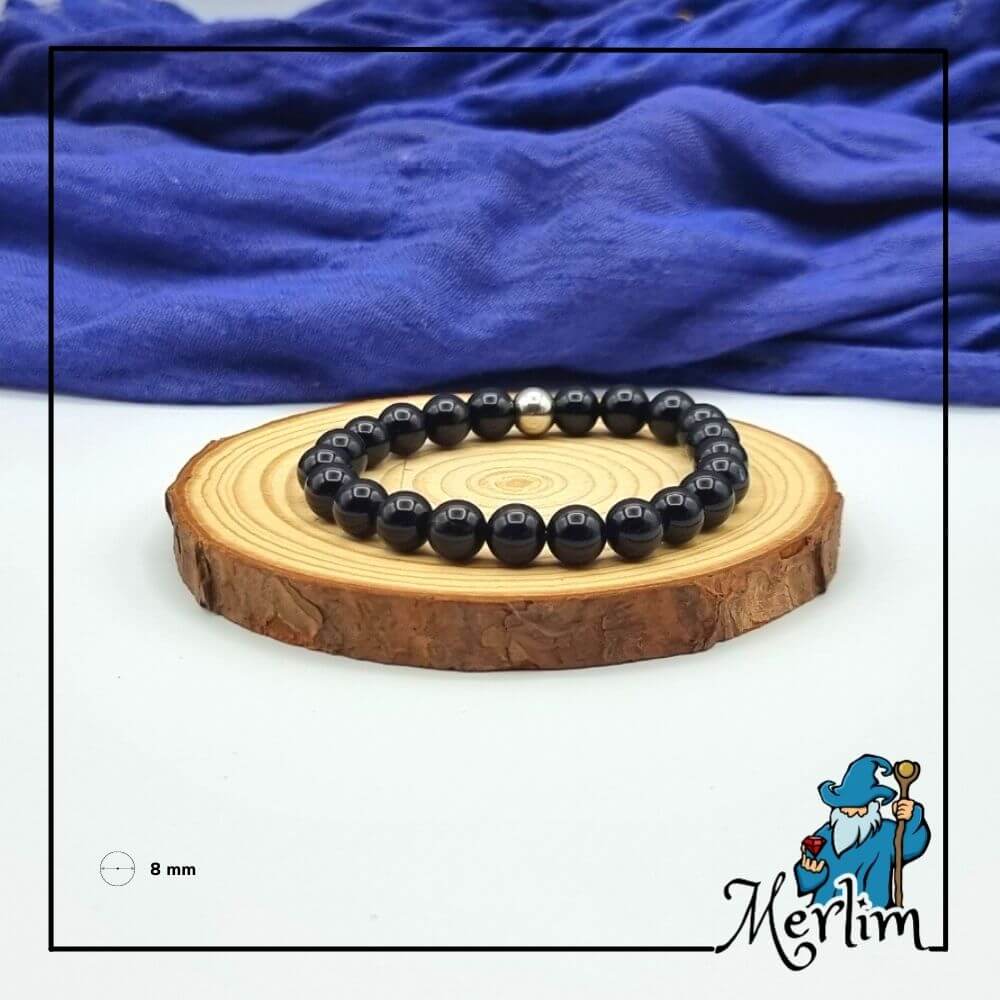 Pulseira pedra ónix negra - Image 4