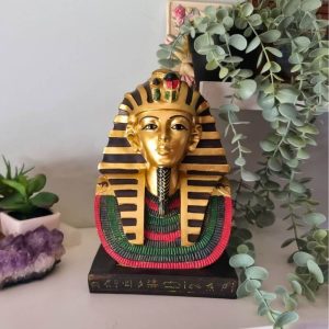 Esfinge do Tutancâmon (réplica grande) – decoração egípcia