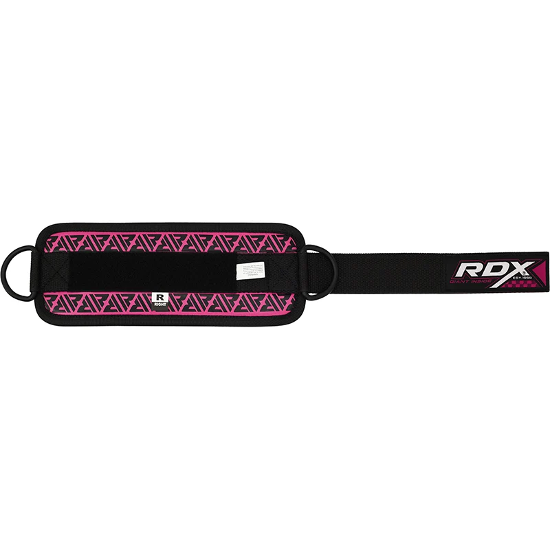RDX A3 Tiras De Tornozelo Rosa Para Exercício Das Pernas - Image 3