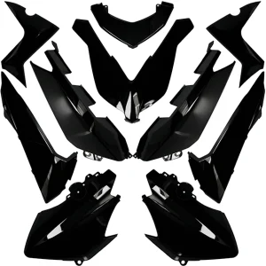 KIT DE CARENAGENS ALLPRO 10 PEÇAS YAMAHA X-MAX 125/250/400 14-17 – PRETO