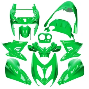 KIT DE CARENAGENS ALLPRO 11 PEÇAS YAMAHA AEROX/MBK NITRO 03-13 – VERDE