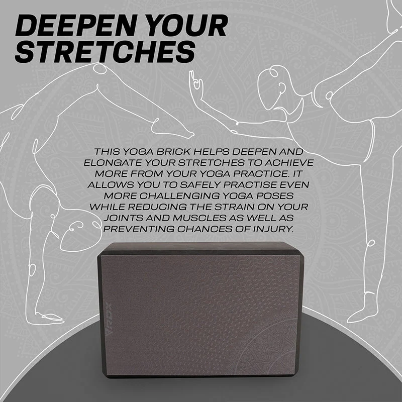 RDX D10 Bloco De Espuma De Yoga EVA Tijolo Antiderrapante - Image 5