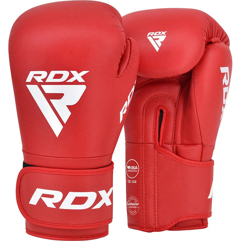 RDX IBA Luvas de boxe para competições amadoras vermelho - Image 2