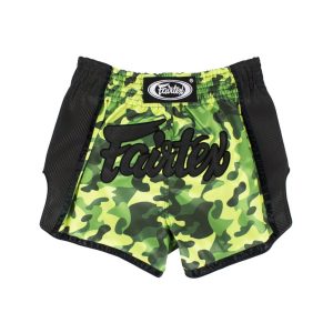 Fairtex Kickboxing Shorts Green Camo BS1710