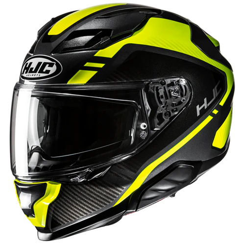 HJC F71 TOZZ – BLACK/YELLOW FLUO