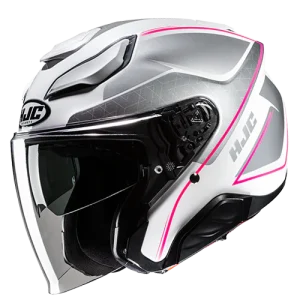 HJC F31 LUDI – WHITE/PINK