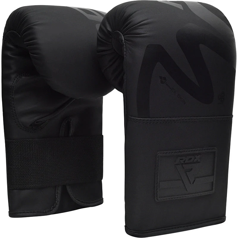 RDX F15 Noir Matte Luvas Do Daco Da Pancada 4oz - Image 6