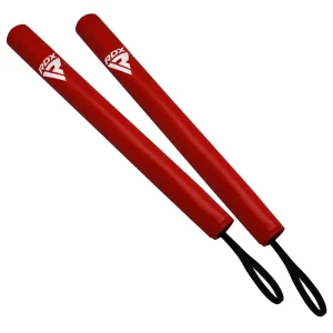 RDX PRO1 Varas de Boxe Vermelho Couro