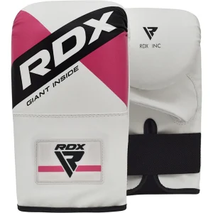 RDX F10 Luvas de saco de boxe branco/rosa