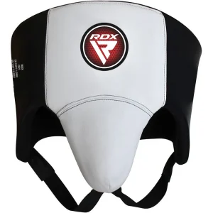 RDX L1 Gel Couro Branco Guarda Virilha