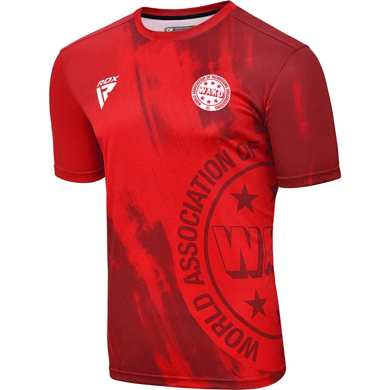 RDX WAKO T-SHIRTS T1 Vermelho