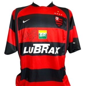 Camisa Flamengo 2003 autografada pelo Fabiano Eller