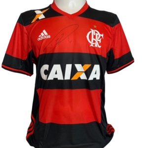 Camisa Flamengo 2013 autografada pelo jogador Diego (jogo)