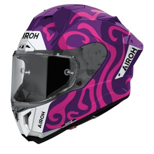 AIROH GP 800 SWAIN – BRANCO/ROSA